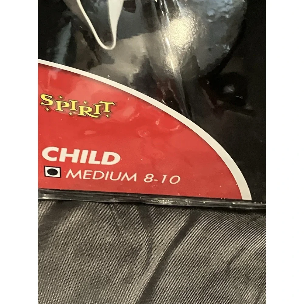 Spirit Halloween Scream Chrome Ghost Face Childs Costume Medium Y 8-10